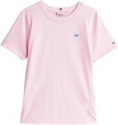 Tommy Hilfiger T-shirt Contrast Flag Roze dames