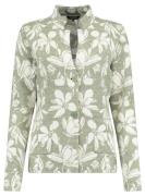 Bloomings Vest Stand Up Groen dames