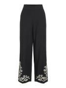 Vila Broek Polene Zwart dames