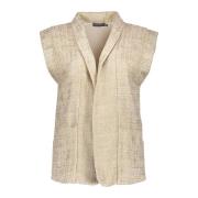 Geisha Vest Bruin dames