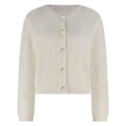 Nukus Vest Marlin Boucle Wit dames