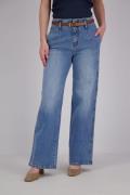 With Black Jeans Mila Blauw dames