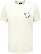 Butcher Of Blue T-shirt Circle  Beige heren