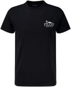 Baron Filou T-shirt The Campagne   Zwart heren