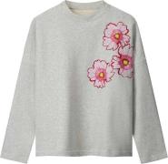 Pom Amsterdam Sweaters Floral Grijs dames