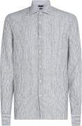 Tommy Hilfiger Overhemd Stripe Blauw heren