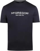 McGregor T-shirt Navy heren