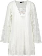 Superdry Jurk Ibiza Lace Wit dames