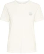 Ichi T-shirt Camino Wit dames