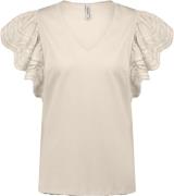 Summum Top Butterfly Sleeve with Lace Wit dames