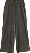 Opus Broek Mileni Crinkle Groen dames