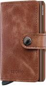 Secrid Miniwallet Vintage Cognac-Brown Bruin heren