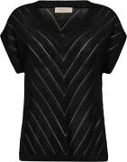 Freequent Pullover Elina  Zwart dames