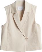 Opus Vest Wino Beige dames
