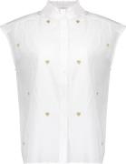 Geisha Blouse Hearts Wit dames
