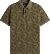 Tommy Hilfiger Polo Leaf Aop Groen heren