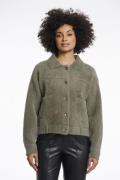 Rino & Pelle Boxy Vest Bubbly Groen dames
