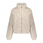 Geisha Jas Fake Fur Wit dames