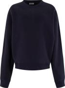 Anna Blue Sweater Crew Big Logo Navy dames