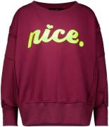 Miss Goodlife Sweater Nice Bordeaux Rood dames