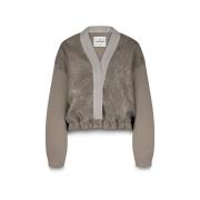 Summum Blazer Foam Taupe dames