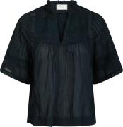Neo Noir Top Siama s voile Blauw dames
