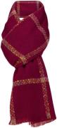 Zo Sjaal Bordeaux Rood dames