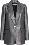 Esqualo Blazer Metallic Zilver dames