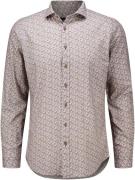 Bomont Overhemd Maes B Print Bruin heren