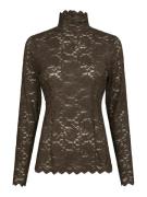 Neo Noir Top Liza Lace Bruin dames