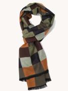 A Fish Named Fred Sjaal Block Stripe Groen heren