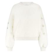 Nukus Sweater Amadora Creme dames