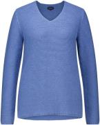 Bloomings Trui V-hals Blauw dames