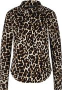 Lady Day Blouse Annika Panterprint Bruin dames