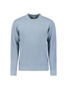 No Excess Pullover Rib Blauw heren