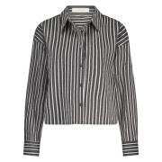 Nukus Blouse Tessa Strass Zwart dames