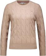 Tommy Hilfiger Trui Cable  Beige dames