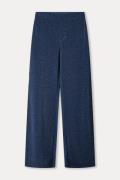 Pom Amsterdam Pantalon Glitter Blauw dames