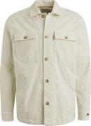 Cast Iron Overhemd Ribcord Tonal Grijs heren