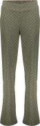 Geisha Broek Jacquard Lurex Groen dames