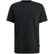 Pme Legend T-shirt met logo op de borst Blauw heren