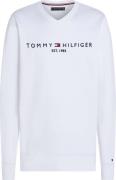 Tommy Hilfiger Sweater tommy logo Wit heren