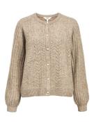 Object Vest Flora Beige dames