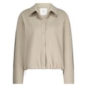 Nukus Blouse Newport  Taupe dames