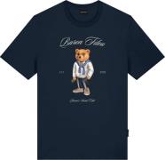 Baron Filou T-shirt Solcial Club Donkerblauw heren