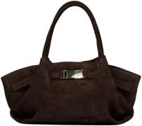 Bomont Tas Leonie Suede Bruin dames