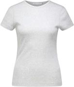 Bomont T-shirt Rib Grijs dames