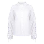 Nukus Blouse Rosa  Off White dames