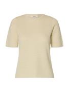 Selected Femme T-shirt Helle New Off White dames