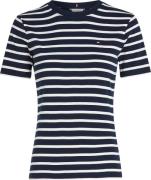 Tommy Hilfiger T-Shirt slim  Blauw dames